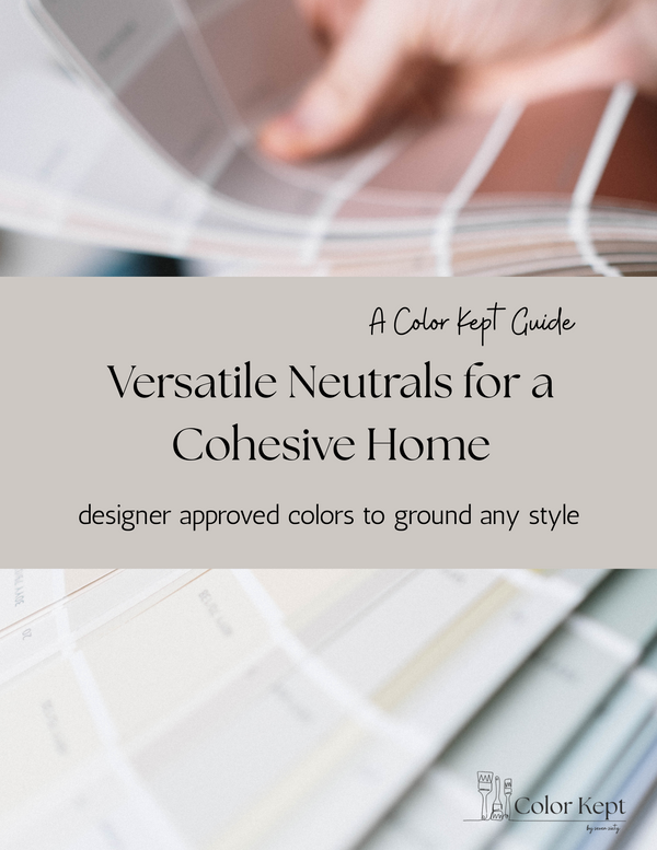 Versatile Neutrals for a Cohesive Home: A Color Kept Guide – Seven ...